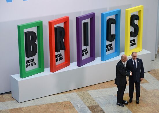 Welcome ceremony by President of the Russian Federation Vladimir Putin for the leaders of the invited states