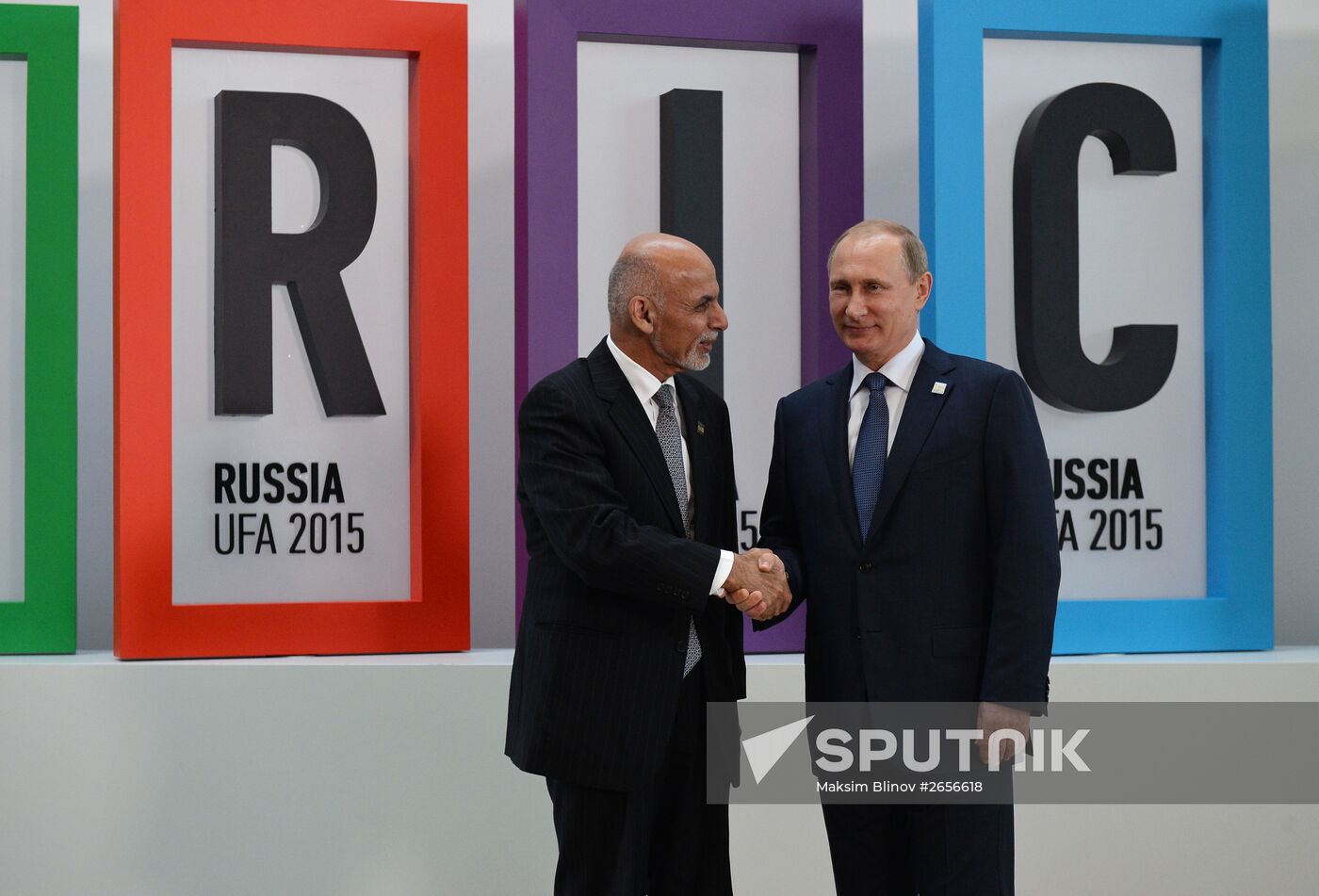 Welcome ceremony by President of the Russian Federation Vladimir Putin for the leaders of the invited states