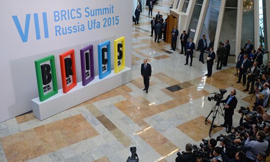 Welcome ceremony by President of the Russian Federation Vladimir Putin for the leaders of the invited states