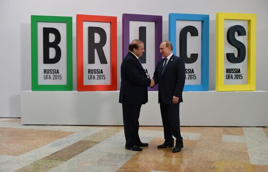 Welcome ceremony by President of the Russian Federation Vladimir Putin for the leaders of the invited states