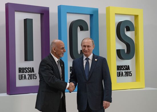 Welcome ceremony by President of the Russian Federation Vladimir Putin for the leaders of the invited states