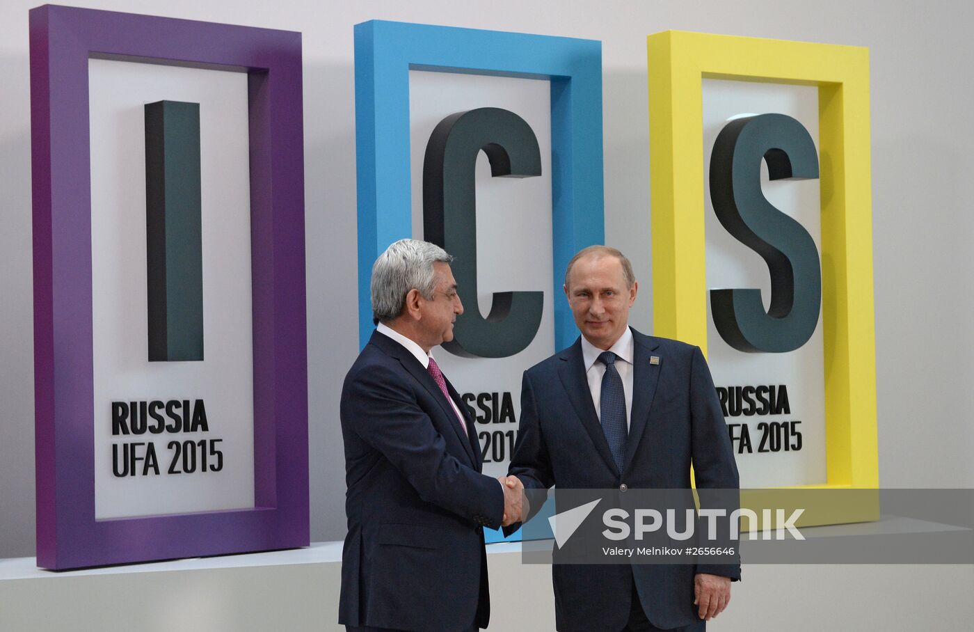 Welcome ceremony by President of the Russian Federation Vladimir Putin for the leaders of the invited states