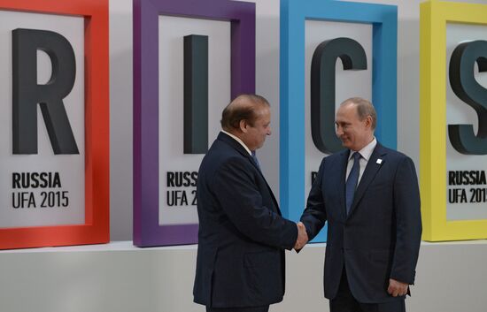 Welcome ceremony by President of the Russian Federation Vladimir Putin for the leaders of the invited states