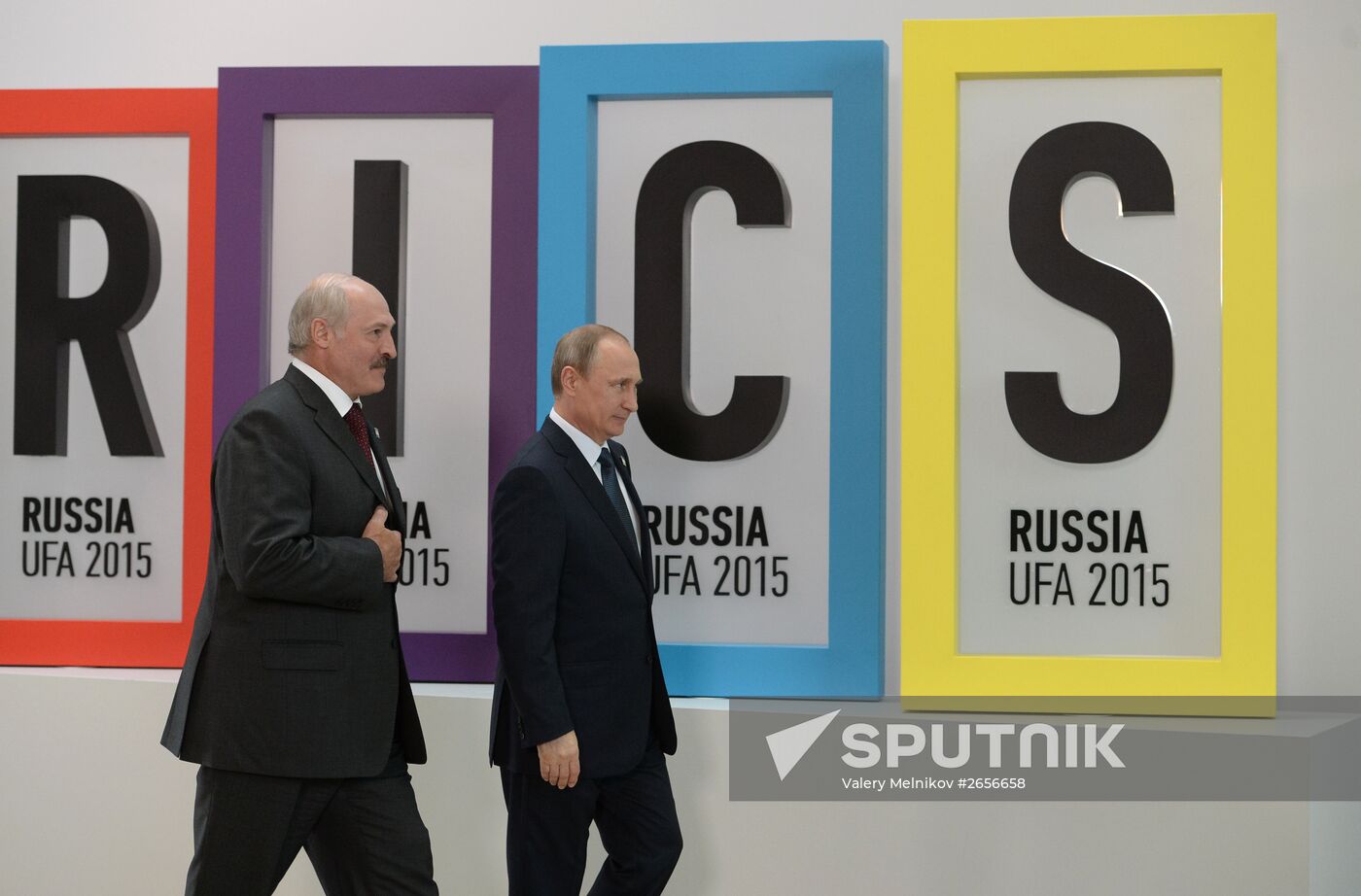 Welcome ceremony by President of the Russian Federation Vladimir Putin for the leaders of the invited states