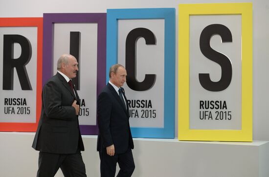 Welcome ceremony by President of the Russian Federation Vladimir Putin for the leaders of the invited states