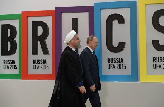 Welcome ceremony by President of the Russian Federation Vladimir Putin for the leaders of the invited states