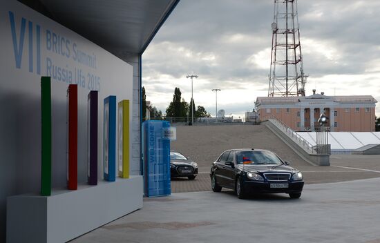 Welcome ceremony by President of the Russian Federation Vladimir Putin for the leaders of the invited states