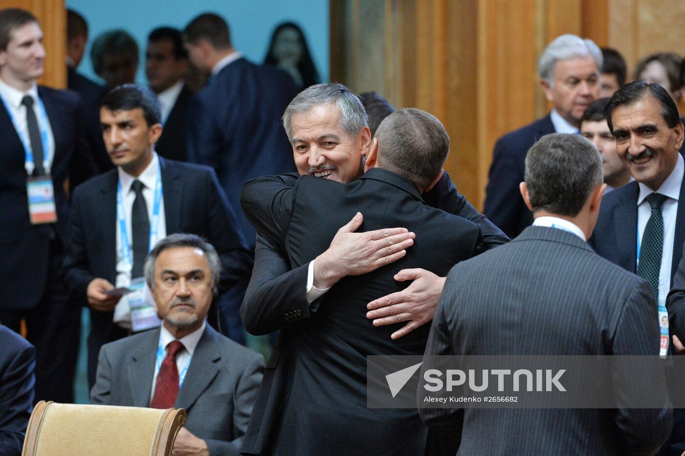 BRICS leaders meet with the leaders of the invited states