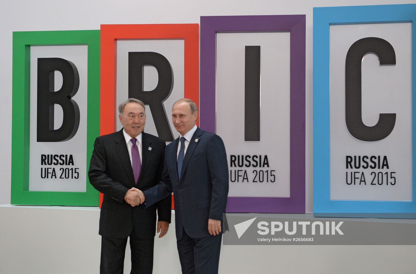 Welcome ceremony by President of the Russian Federation Vladimir Putin for the leaders of the invited states