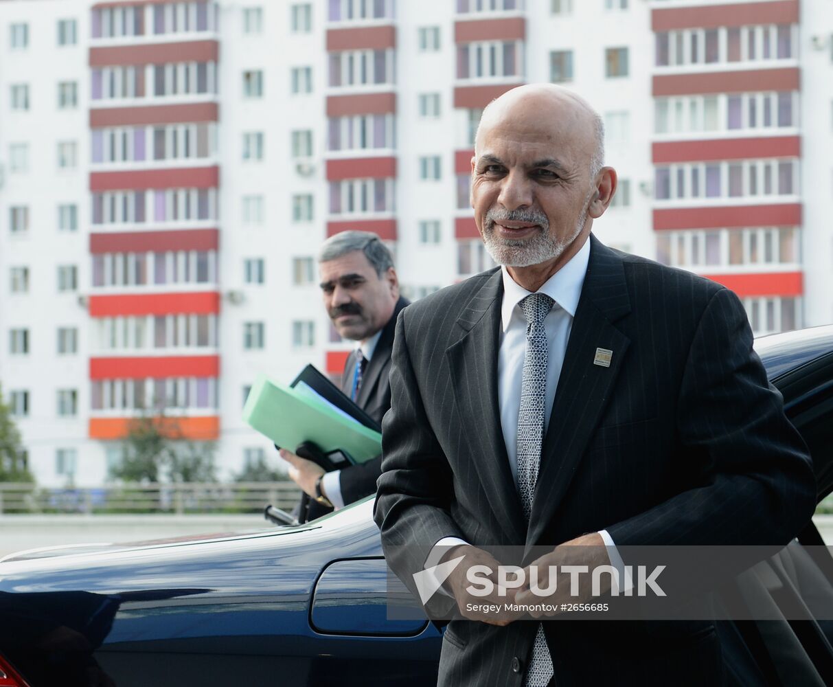 Welcome ceremony by President of the Russian Federation Vladimir Putin for the leaders of the invited states