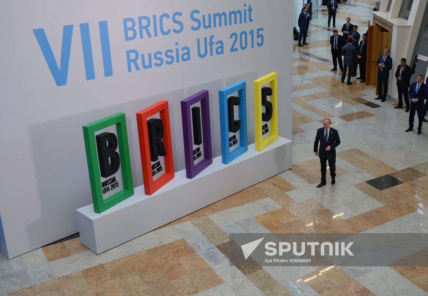 Welcome ceremony by President of the Russian Federation Vladimir Putin for the leaders of the invited states