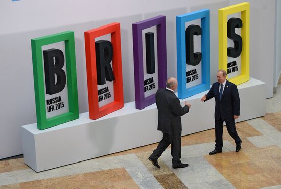 Welcome ceremony by President of the Russian Federation Vladimir Putin for the leaders of the invited states