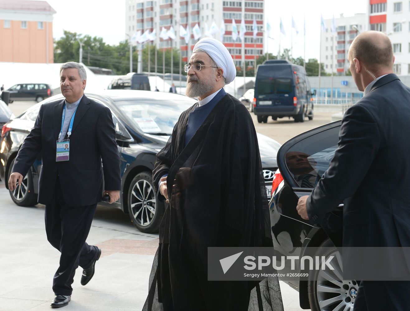 Welcome ceremony by President of the Russian Federation Vladimir Putin for the leaders of the invited states
