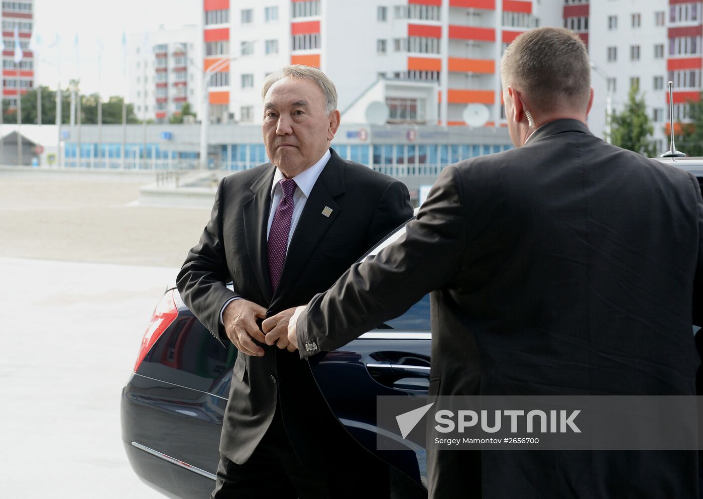 Welcome ceremony by President of the Russian Federation Vladimir Putin for the leaders of the invited states
