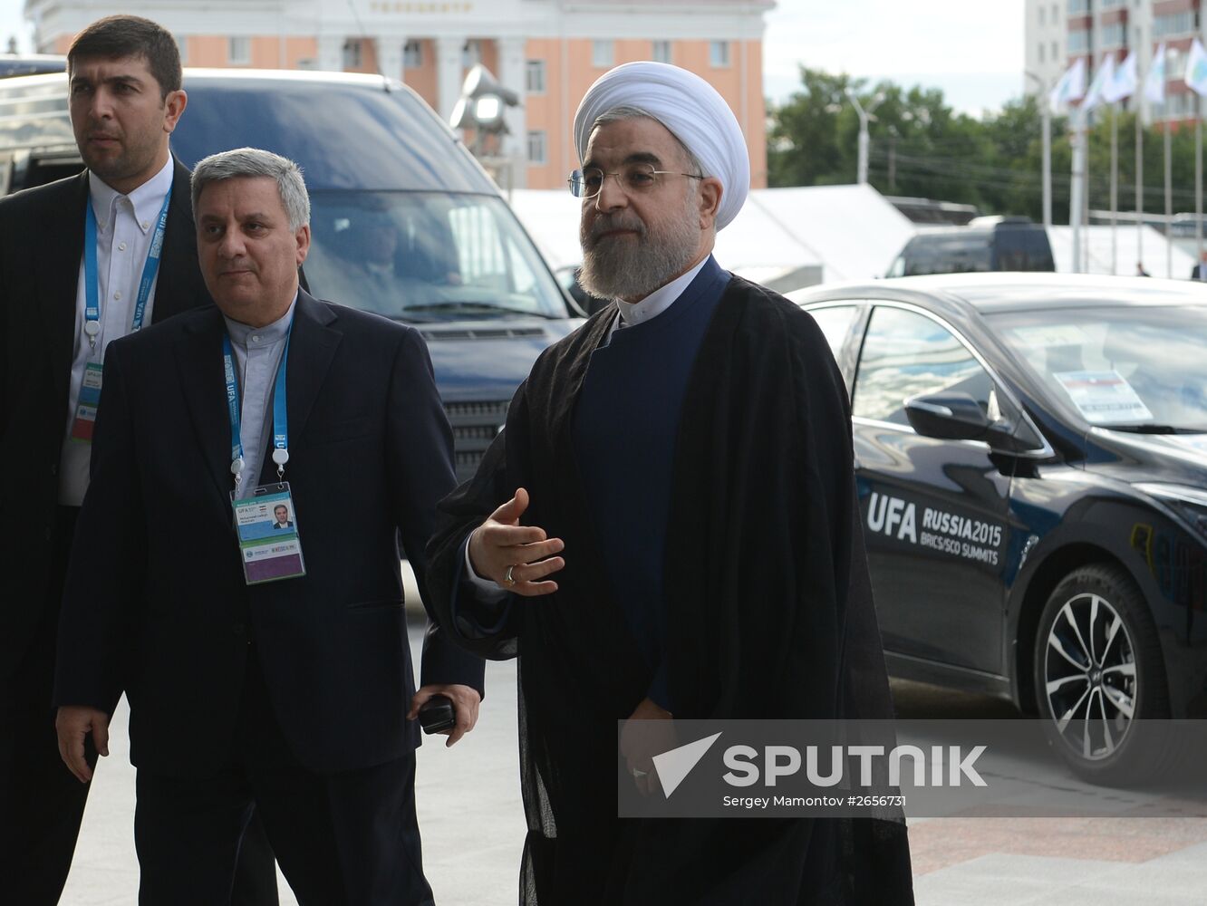 Welcome ceremony by President of the Russian Federation Vladimir Putin for the leaders of the invited states