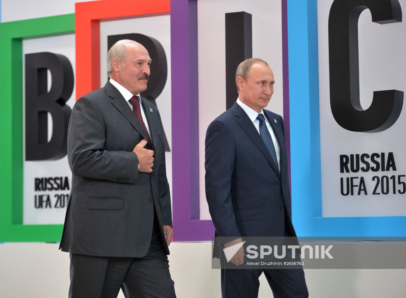 Welcome ceremony by President of the Russian Federation Vladimir Putin for the leaders of the invited states