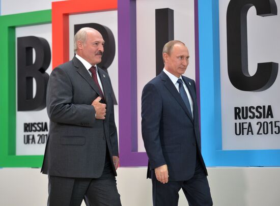 Welcome ceremony by President of the Russian Federation Vladimir Putin for the leaders of the invited states