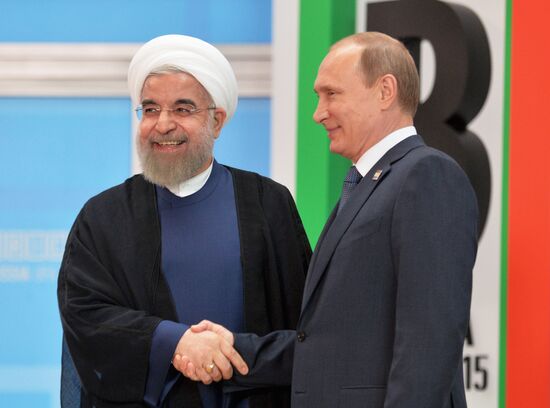 Welcome ceremony by President of the Russian Federation Vladimir Putin for the leaders of the invited states