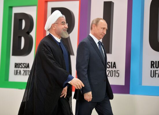 Welcome ceremony by President of the Russian Federation Vladimir Putin for the leaders of the invited states