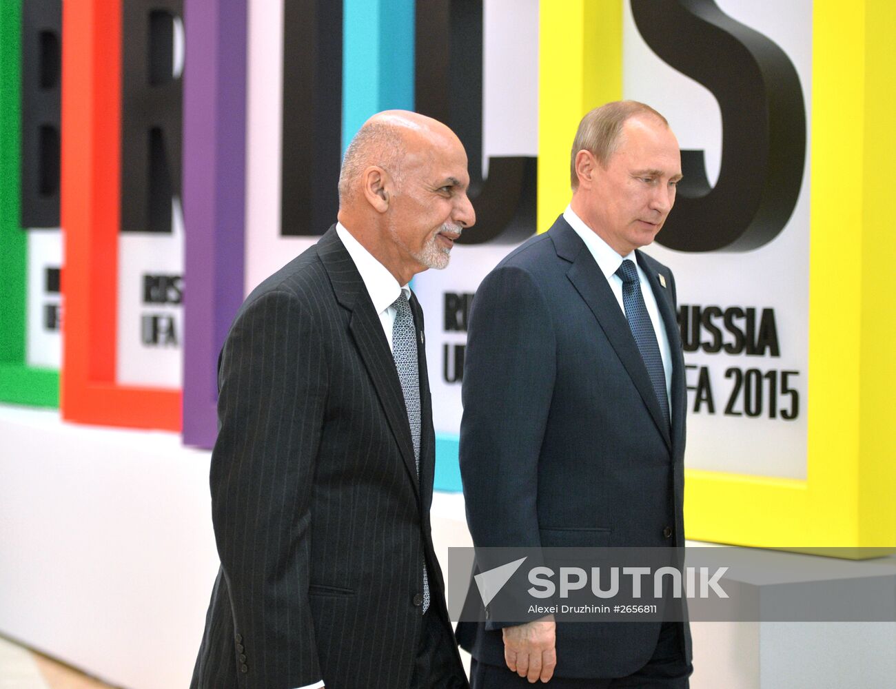 Welcome ceremony by President of the Russian Federation Vladimir Putin for the leaders of the invited states