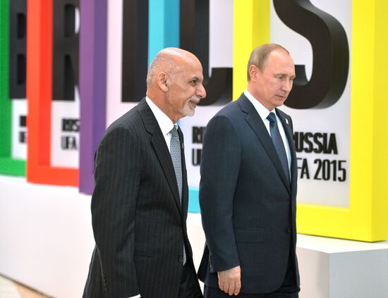 Welcome ceremony by President of the Russian Federation Vladimir Putin for the leaders of the invited states