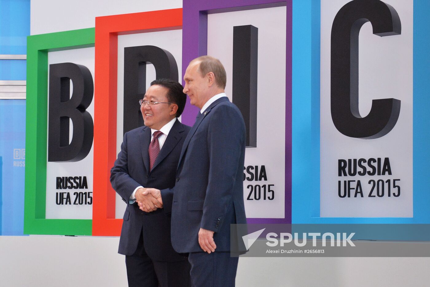 Welcome ceremony by President of the Russian Federation Vladimir Putin for the leaders of the invited states