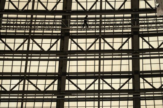 Luzhniki Arena construction