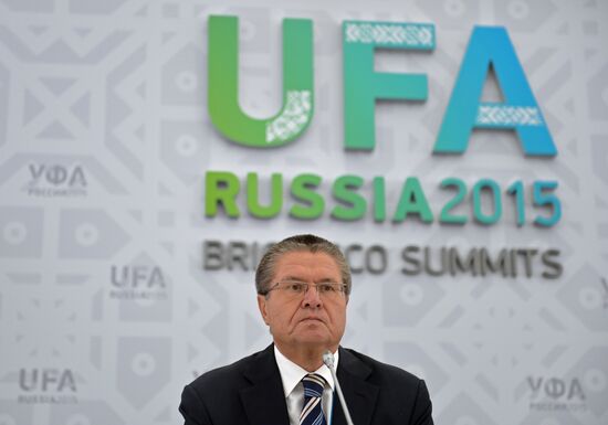 Briefing by Minister of Economic Development Alexei Ulyukayev