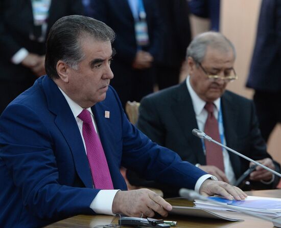 Limited attendance meeting of the SCO Heads of State Council