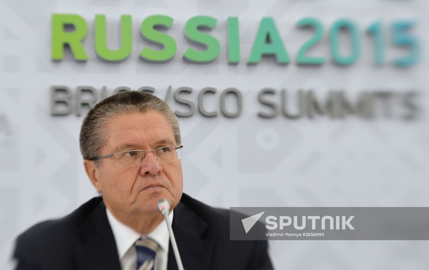 Briefing by Minister of Economic Development of Russia Alexei Ulyukaev