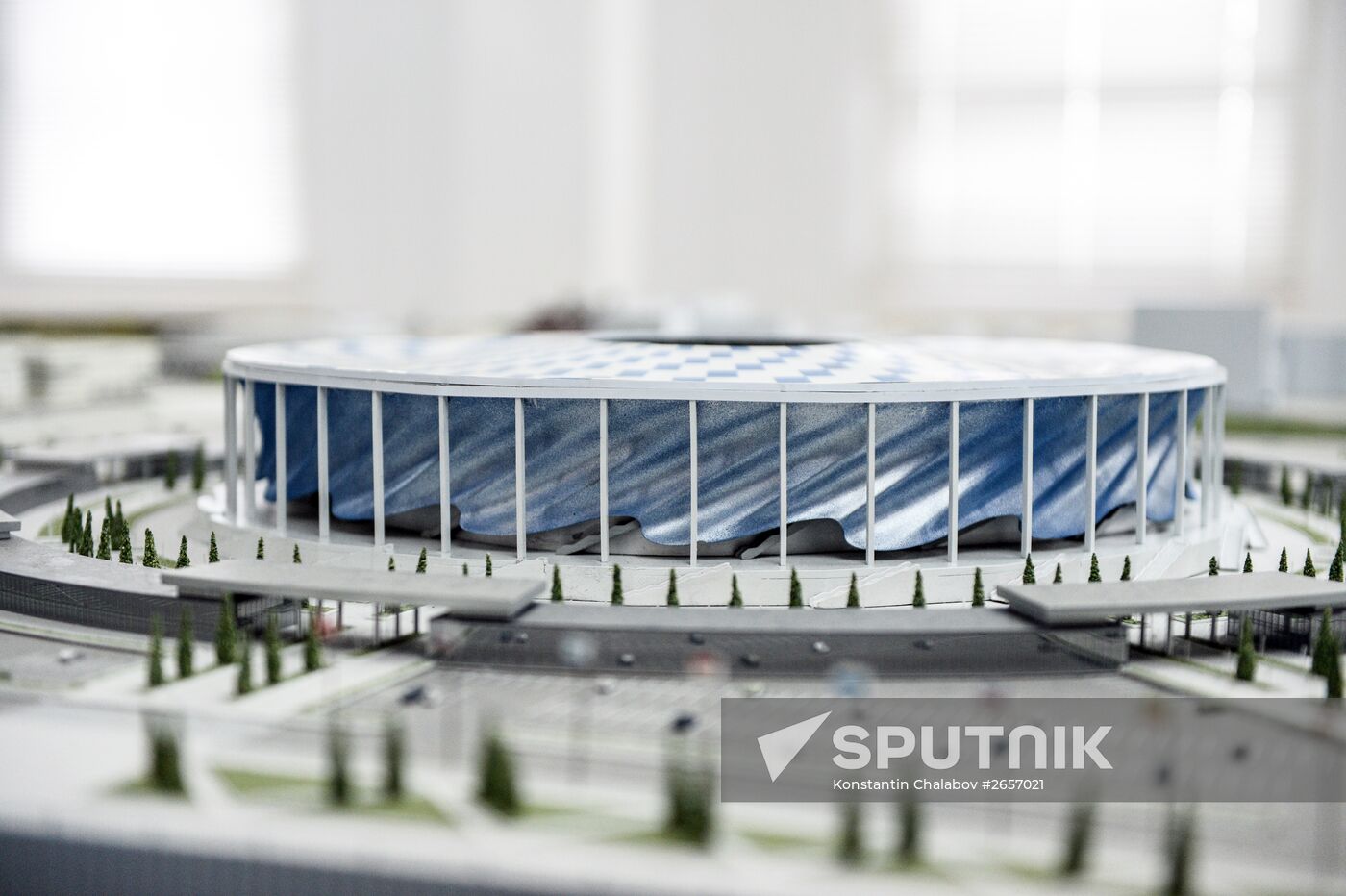 Novgorod Stadium built for 2018 FIFA World Cup