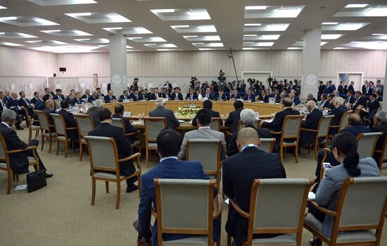 Expanded meeting of the SCO Heads of State Council