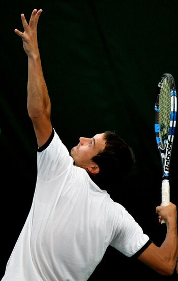 Tennis. Davis Cup. Russia vs Spain. Training sessions