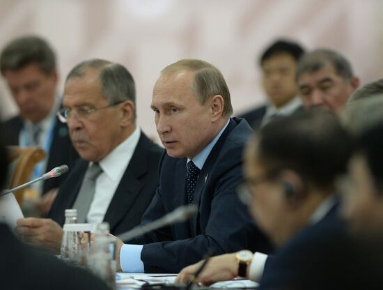 Expanded meeting of the SCO Heads of State Council