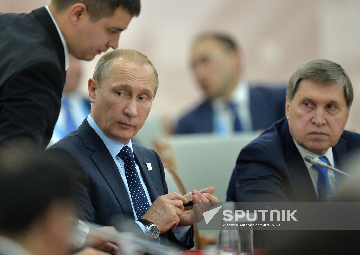 Signing of joint documents following the SCO Heads of State Council Meeting