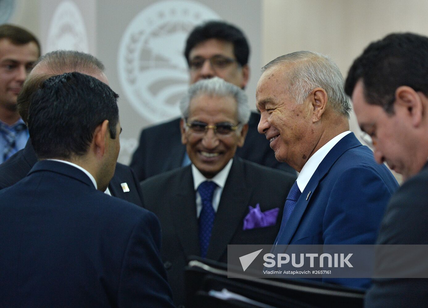 Signing of joint documents following the SCO Heads of State Council Meeting
