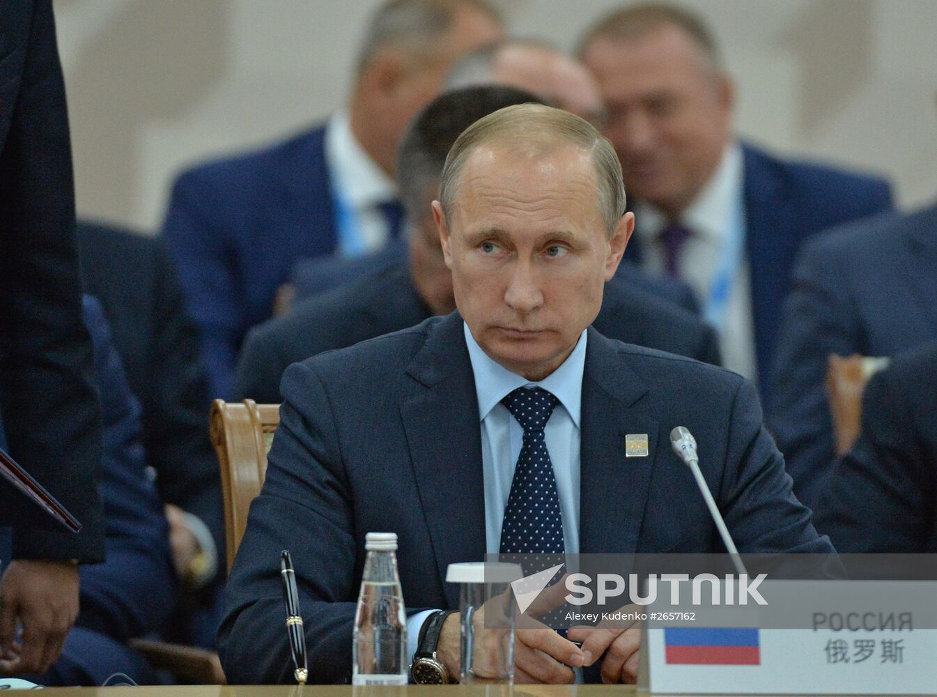 Signing of joint documents following the SCO Heads of State Council Meeting
