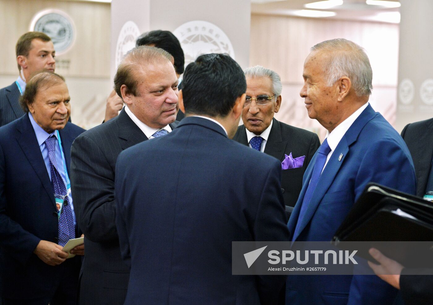 Signing of joint documents following the SCO Heads of State Council Meeting