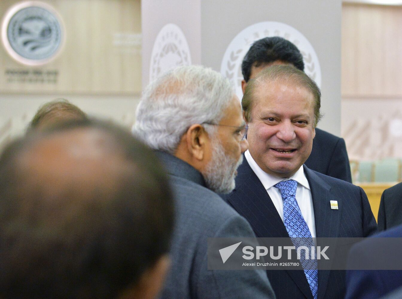Signing of joint documents following the SCO Heads of State Council Meeting