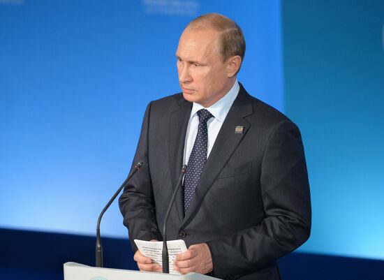 Press conference by President of the Russian Federation Vladimir Putin