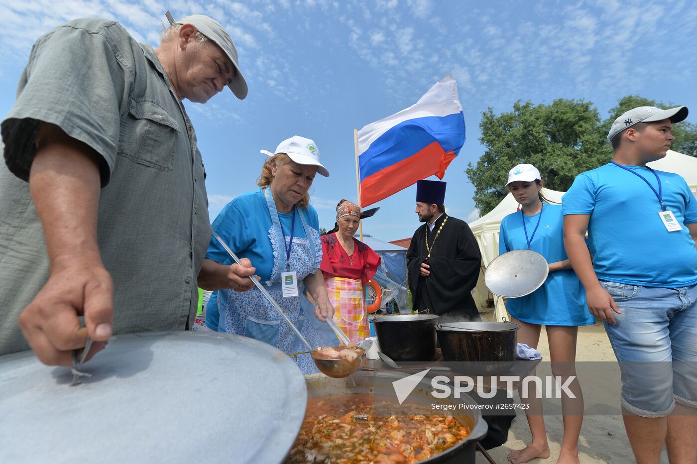 Ethnographic festival Don Fish Soup