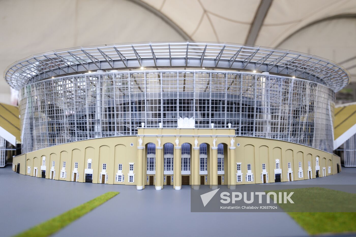 Redesigning Tsentralny (Central) Arena for 2018 World Cup
