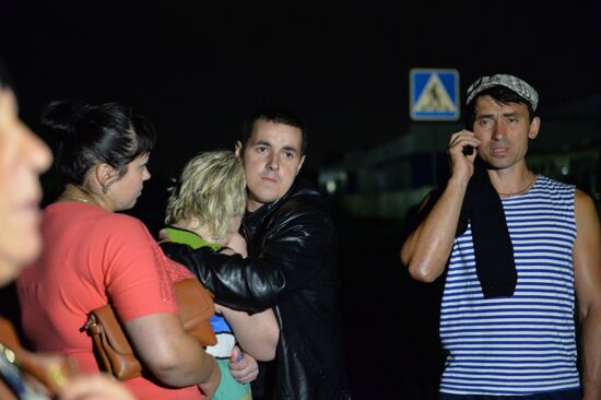 Military barrack collapses in Omsk region