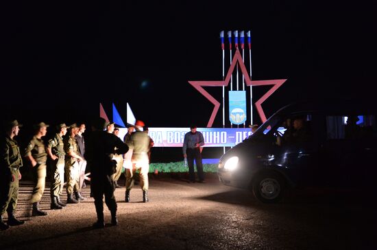 Military barrack collapses in Omsk region