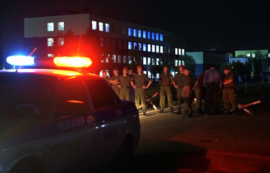 Military barrack collapses in Omsk region