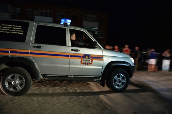 Military barrack collapses in Omsk region