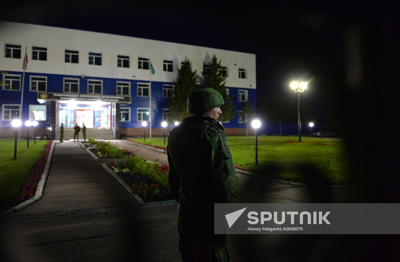 Military barrack collapses in Omsk region