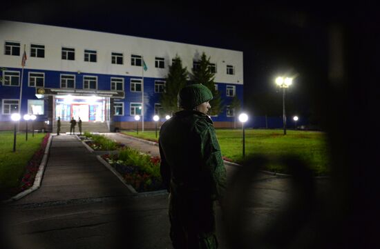 Military barrack collapses in Omsk region