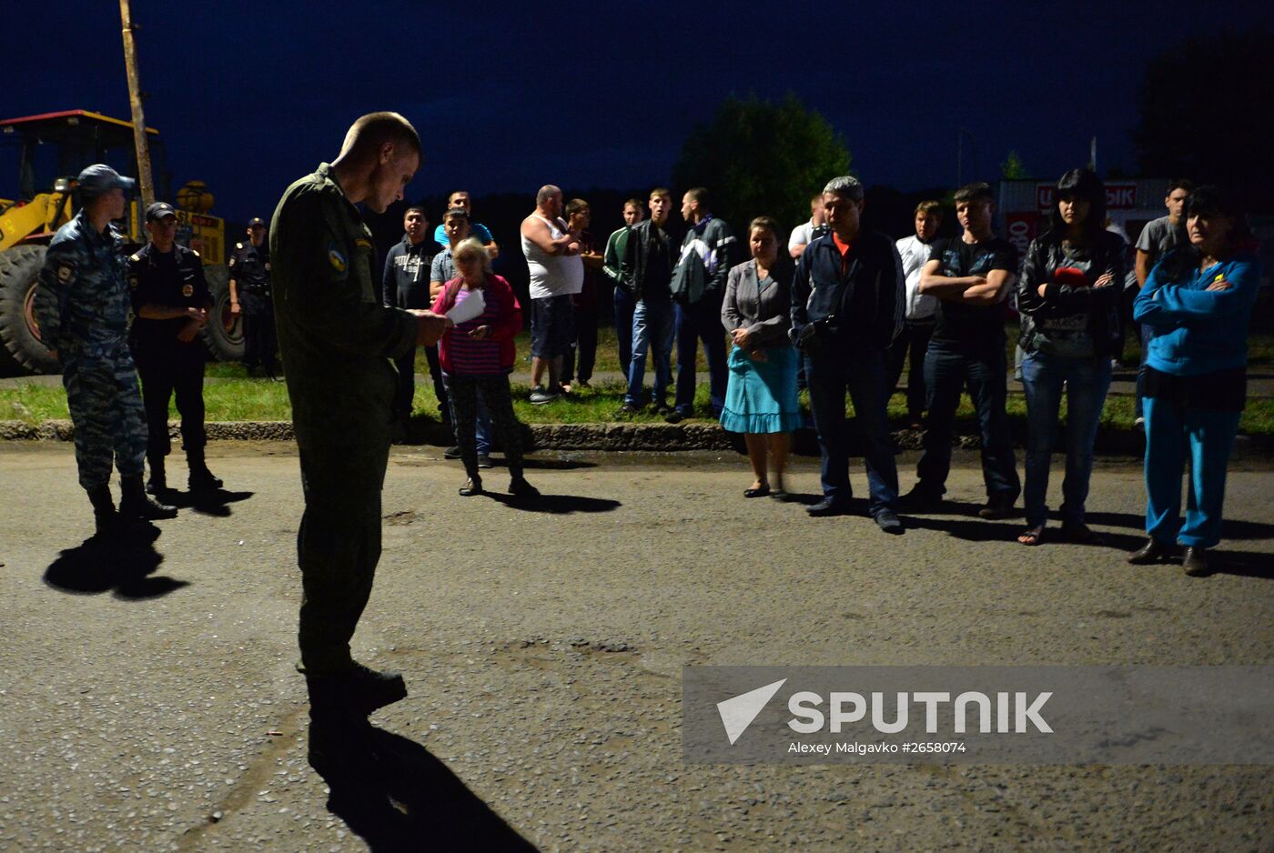 Military barrack collapses in Omsk region