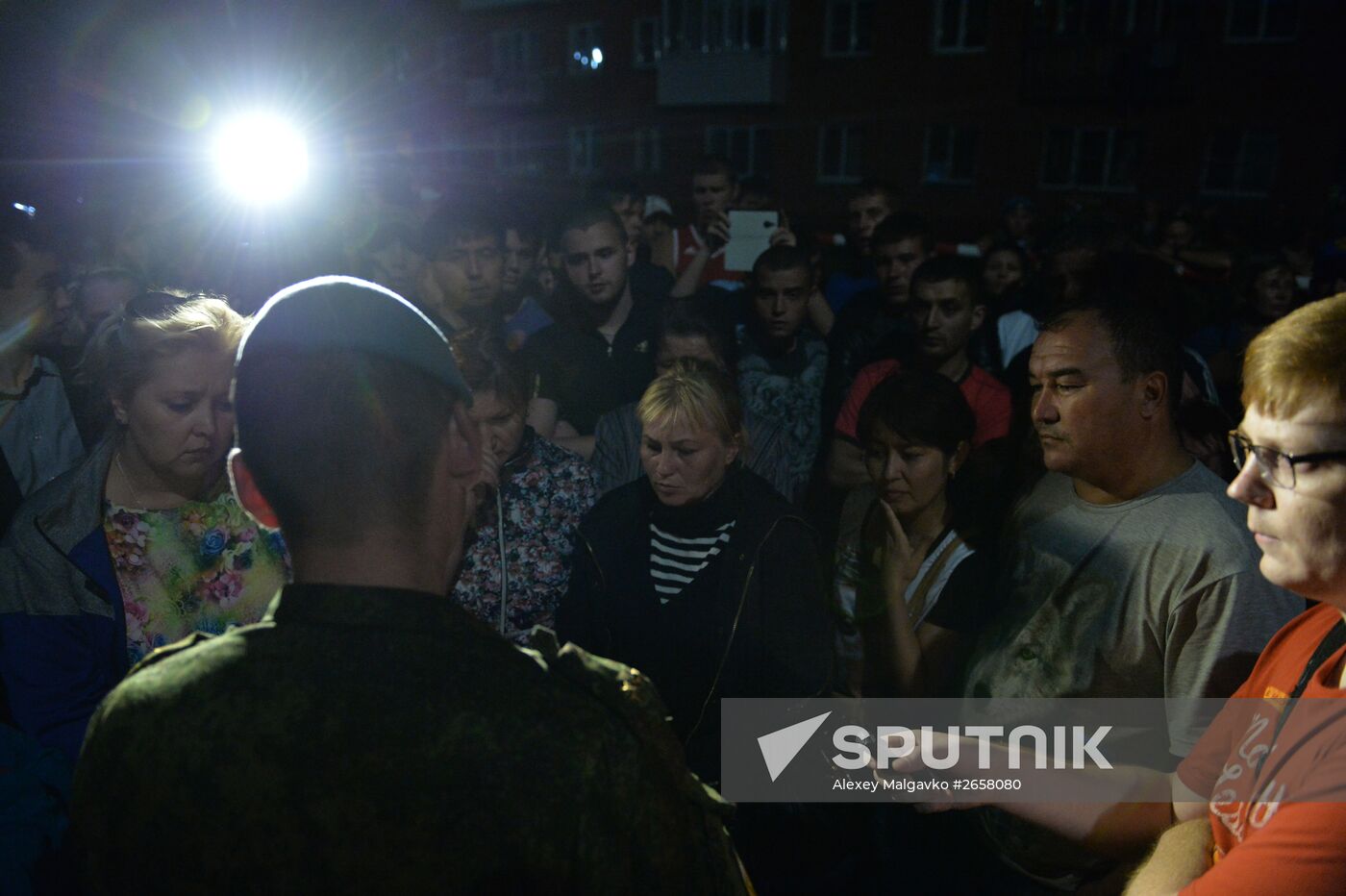 Military barrack collapses in Omsk region